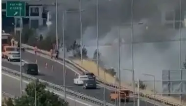 Anadolu Otoyolu'nda Sigara İzmariti Yangını: Korku Dolu Anlar